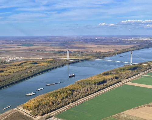 27 octombrie 2022 vizitam Delta, Periprava, Podul de la Galati.